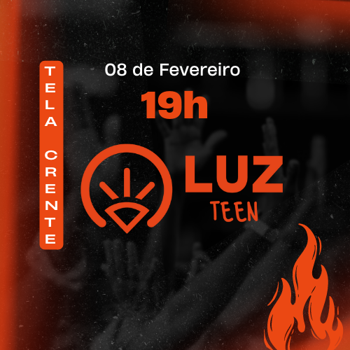 Tela Crente com a Luz Teens